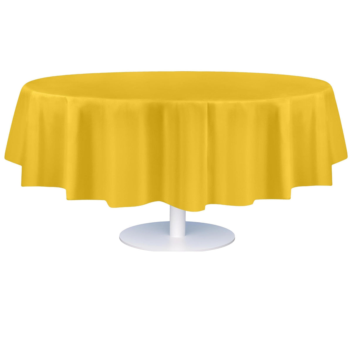Grandipity Plastic Table Cloth Disposable 12 Pack 54” x 108” Rectangle